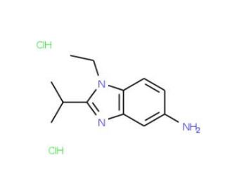1-Ethyl-2-isopropyl-1H-benzoimidazol-5-ylaminedihydrochloride - chemical structure image