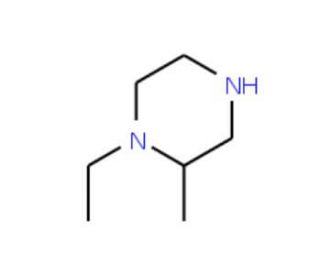 1-Ethyl-2-methyl-piperazine (CAS 3366-27-6) - chemical structure image