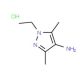 1-Ethyl-3,5-dimethyl-1H-pyrazol-4-ylaminehydrochloride - chemical structure image
