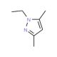 1-Ethyl-3,5-dimethyl-1H-pyrazole (CAS 17629-26-4) - chemical structure image