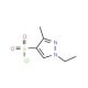 1-Ethyl-3-methyl-1H-pyrazole-4-sulfonyl chloride (CAS 1005627-55-3) - chemical structure image