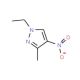 1-ethyl-3-methyl-4-nitro-1H-pyrazole - chemical structure image