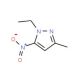 1-Ethyl-3-methyl-5-nitro-1H-pyrazole - chemical structure image