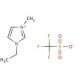 1-Ethyl-3-methylimidazolium trifluoromethanesulfonate (CAS 145022-44-2) - chemical structure image