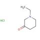 1-Ethyl-3-piperidone hydrochloride (CAS 41361-28-8) - chemical structure image