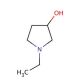 1-Ethyl-3-pyrrolidinol (CAS 30727-14-1) - chemical structure image