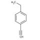1-Ethyl-4-ethynylbenzene (CAS 40307-11-7) - chemical structure image