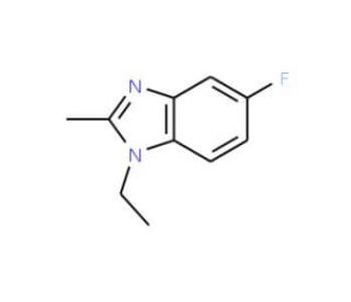 1-Ethyl-5-fluoro-2-methylbenzimidazole - chemical structure image
