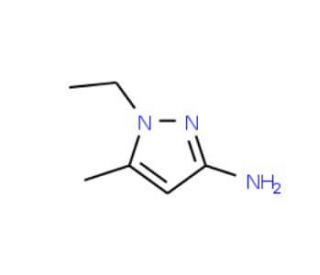 1-Ethyl-5-methyl-1H-pyrazol-3-ylamine (CAS 956364-46-8) - chemical structure image