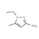 1-Ethyl-5-methyl-1H-pyrazol-3-ylamine (CAS 956364-46-8) - chemical structure image