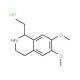 1-Ethyl-6,7-dimethoxy-1,2,3,4-tetra≠hydroisoquinoline hydrochloride (CAS 878790-03-5) - chemical structure image