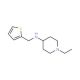 1-Ethyl-N-(thien-2-ylmethyl)piperidin-4-amine - chemical structure image