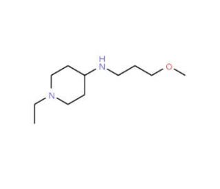 (1-Ethyl-piperidin-4-yl)-(3-methoxy-propyl)-amine - chemical structure image