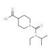 1-[ethyl(propan-2-yl)carbamoyl]piperidine-4-carboxylic acid - chemical structure image