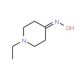 1-ethylpiperidin-4-one oxime - chemical structure image