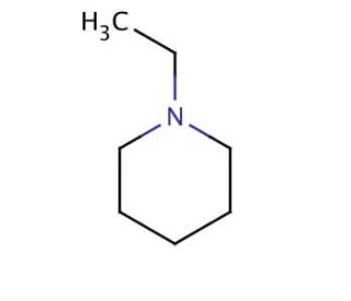 1-Ethylpiperidine (CAS 766-09-6) - chemical structure image