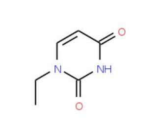1-ethylpyrimidine-2,4(1H,3H)-dione (CAS 6490-42-2) - chemical structure image