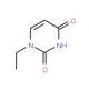 1-ethylpyrimidine-2,4(1H,3H)-dione (CAS 6490-42-2) - chemical structure image