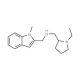 1-Ethylpyrrolidin-2-yl)methyl][(1-methyl-1H-indol-2-yl)methyl]amine - chemical structure image