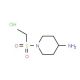 1-(Ethylsulfonyl)piperidin-4-amine hydrochloride - chemical structure image
