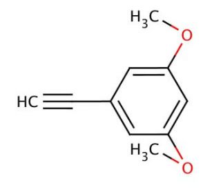 1-Ethynyl-3,5-dimethoxybenzene (CAS 171290-52-1) - chemical structure image