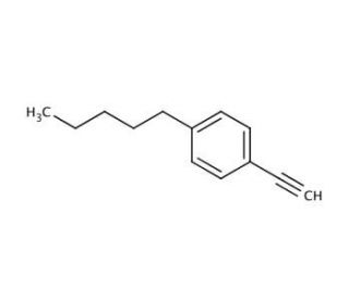 1-Ethynyl-4-pentylbenzene (CAS 79887-10-8) - chemical structure image