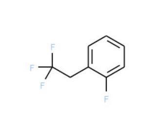 1-Fluoro-2-(2,2,2-trifluoroethyl)benzene - chemical structure image
