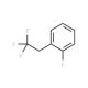 1-Fluoro-2-(2,2,2-trifluoroethyl)benzene - chemical structure image