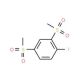 1-fluoro-2,4-dimethanesulfonylbenzene - chemical structure image
