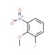1-Fluoro-2-methoxy-3-nitrobenzene (CAS 484-94-6) - chemical structure image