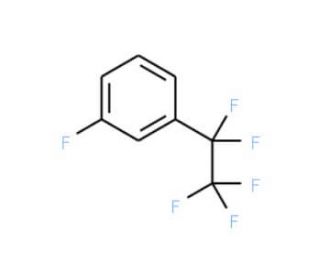 1-Fluoro-3-(pentafluoroethyl)benzene - chemical structure image