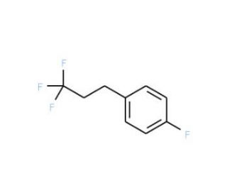1-Fluoro-4-(3,3,3-trifluoropropyl)benzene - chemical structure image