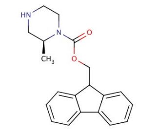 1-Fmoc-2-Methyl-piperazine hydrochloride - chemical structure image