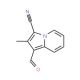 1-Formyl-2-methyl-indolizine-3-carbonitrile - chemical structure image