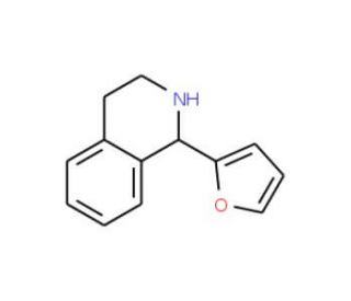 1-Furan-2-yl-1,2,3,4-tetrahydro-isoquinoline - chemical structure image