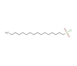 1-Hexadecanesulfonyl chloride (CAS 38775-38-1) - chemical structure image