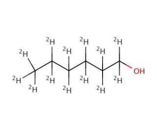 1-Hexan-d13-ol (CAS 204244-84-8) - chemical structure image