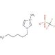 1-Hexyl-3-methylimidazolium trifluoromethansulfonate (CAS 460345-16-8) - chemical structure image