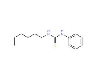 1-Hexyl-3-phenyl-2-thiourea (CAS 15153-13-6) - chemical structure image
