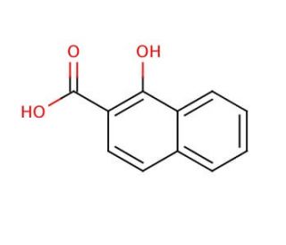 1-Hydroxy-2-naphthoic acid (CAS 86-48-6) - chemical structure image