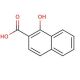 1-Hydroxy-2-naphthoic acid (CAS 86-48-6) - chemical structure image