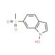 1-Hydroxy-6-methylsulfonylindole (CAS 170492-47-4) - chemical structure image