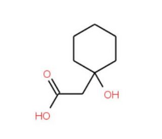 (1-Hydroxy-cyclohexyl)-acetic acid - chemical structure image