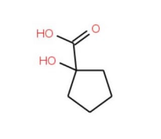 1-hydroxycyclopentanecarboxylic acid (CAS 16841-19-3) - chemical structure image