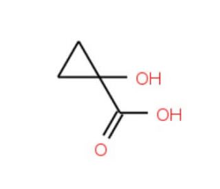 1-hydroxycyclopropane-1-carboxylic acid (CAS 17994-25-1) - chemical structure image