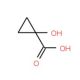 1-hydroxycyclopropane-1-carboxylic acid (CAS 17994-25-1) - chemical structure image