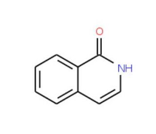 1-Hydroxyisoquinoline (CAS 491-30-5) - chemical structure image