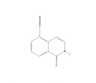 1-Hydroxyisoquinoline-5-carbonitrile (CAS 90947-07-2) - chemical structure image