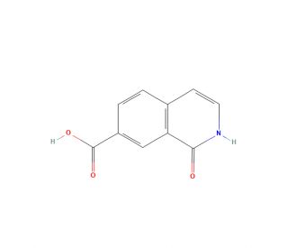 1-Hydroxyisoquinoline-7-carboxylic acid (CAS 1301214-62-9) - chemical structure image