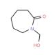 1-(hydroxymethyl)azepan-2-one (CAS 13088-64-7) - chemical structure image